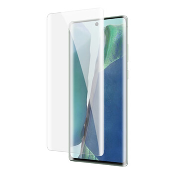 Picasee 3D UV gebogenes Schutzglas für Samsung Galaxy Note 20