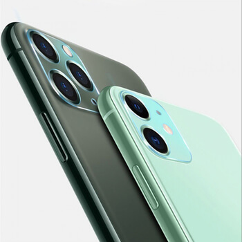 3x Picasee gehärtetes Schutzglas für das Kamerobjektiv des Mobiltelefons Apple iPhone 11 Pro 2+1 gratis