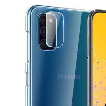 3x Picasee gehärtetes Schutzglas für das Kamerobjektiv des Mobiltelefons Samsung Galaxy A41 A415F 2+1 gratis
