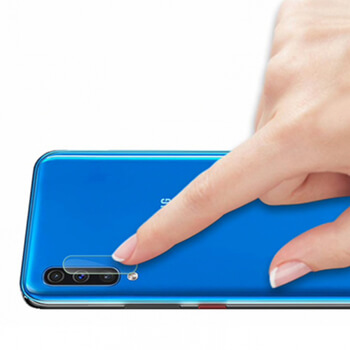 3x Picasee gehärtetes Schutzglas für das Kamerobjektiv des Mobiltelefons Samsung Galaxy A70 A705F 2+1 gratis