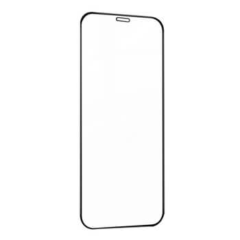 Picasee gehärtetes 3D Schutzglas mit Rahmen für Apple iPhone 12 mini - schwarz