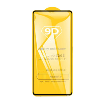 3x Picasee gehärtetes 3D Schutzglas mit Rahmen für Huawei P40 - schwarz - 2+1 gratis