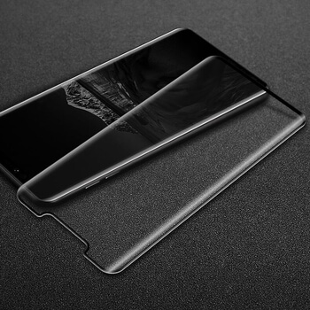 3x Picasee gehärtetes 3D Schutzglas für Huawei Mate 20 Pro - schwarz - 2+1 gratis