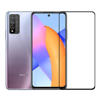 Picasee gehärtetes 3D Schutzglas mit Rahmen für Honor 10X Lite - schwarz
