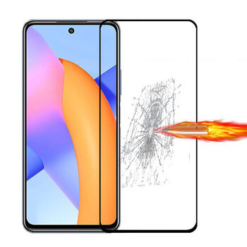 Picasee gehärtetes 3D Schutzglas mit Rahmen für Honor 10X Lite - schwarz