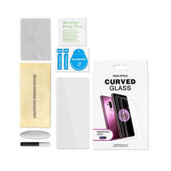 3x Picasee 3D UV gebogenes Schutzglas für Samsung Galaxy S21 Ultra 5G G998B - 2+1 gratis