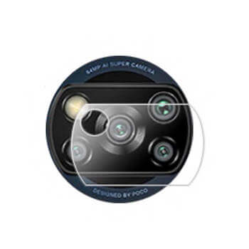 3x gehärtetes Schutzglas für das Kamerobjektiv für Xiaomi Poco X3 Pro