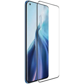 3x Picasee gehärtetes 3D Schutzglas für Xiaomi Mi 11 Ultra - schwarz - 2+1 gratis