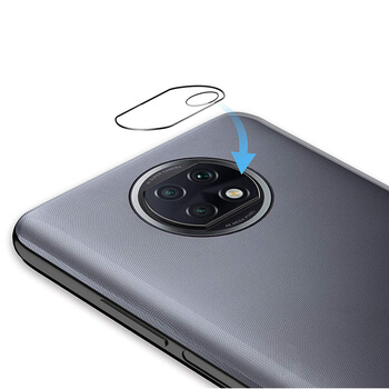 Picasee Schutzglas fürs Kameraobjektiv und Kamera für Xiaomi Redmi Note 9T