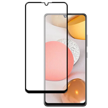 Gehärtetes 3D Schutzglas mit Rahmen für Samsung Galaxy A22 A225F - schwarz
