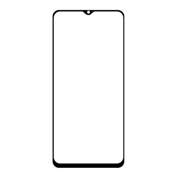 3x Picasee gehärtetes 3D Schutzglas mit Rahmen für OPPO A16 - schwarz - 2+1 gratis
