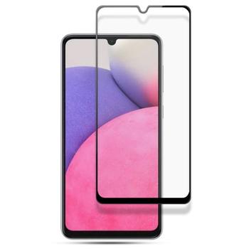 3x Picasee gehärtetes 3D Schutzglas mit Rahmen für Samsung Galaxy A33 5G A336 - schwarz - 2+1 gratis