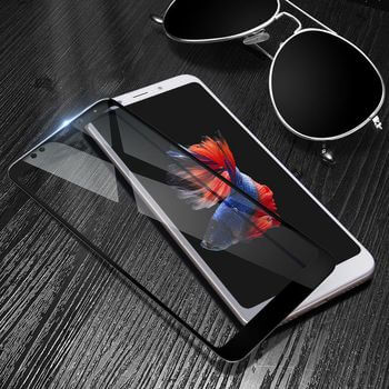 Picasee gehärtetes 3D Schutzglas mit Rahmen für Xiaomi Redmi 5 Plus Global - schwarz
