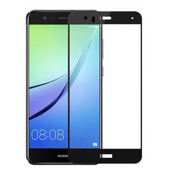 Gehärtetes 3D Schutzglas mit Rahmen für Xiaomi Mi A1 Global - schwarz