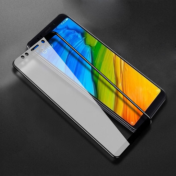 Picasee gehärtetes 3D Schutzglas mit Rahmen für Xiaomi Redmi Note 5 Global - schwarz