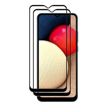 Picasee gehärtetes 3D Schutzglas mit Rahmen für Samsung Galaxy A14 5G A146P - schwarz