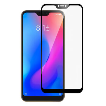 Picasee gehärtetes 3D Schutzglas mit Rahmen für Xiaomi Mi 8 Lite - schwarz