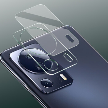 3x Picasee gehärtetes Schutzglas für das Kamerobjektiv des Mobiltelefons Xiaomi 13 Lite 2+1 gratis