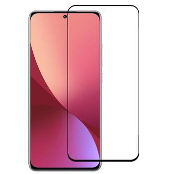 3x Picasee gehärtetes 3D Schutzglas mit Rahmen für Xiaomi Redmi Note 12S - schwarz - 2+1 gratis