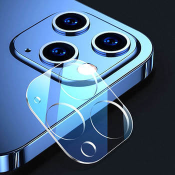 3x Picasee gehärtetes Schutzglas für das Kamerobjektiv des Mobiltelefons Apple iPhone 15 Pro 2+1 gratis