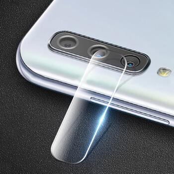 3x Picasee gehärtetes Schutzglas für das Kamerobjektiv des Mobiltelefons Samsung Galaxy A20s 2+1 gratis