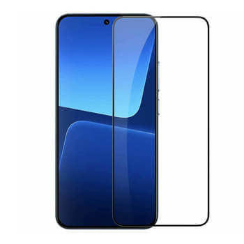 3x gehärtetes 3D Schutzglas mit Rahmen für Xiaomi 14 - schwarz
