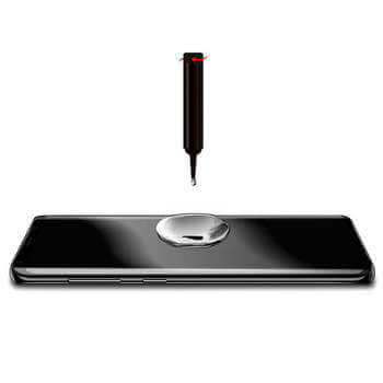 3x Picasee 3D UV gebogenes Schutzglas für Samsung Galaxy S22+ 5G - 2+1 gratis