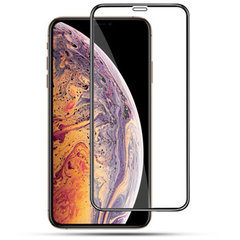 3x Picasee gehärtetes 3D Schutzglas mit Rahmen für Apple iPhone X/XS - schwarz - 2+1 gratis