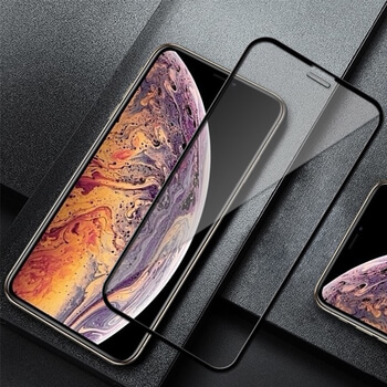 3x Picasee gehärtetes 3D Schutzglas mit Rahmen für Apple iPhone X/XS - schwarz - 2+1 gratis