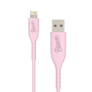 USB Kabel Lightning - USB 2.0 - Rosa