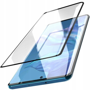 Picasee gehärtetes 3D Schutzglas mit Rahmen für Motorola Moto G53 5G - schwarz