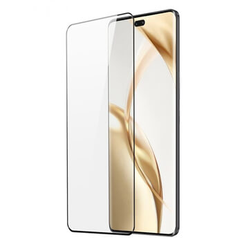 3x Picasee gehärtetes 3D Schutzglas für Honor 200 Pro 5G - schwarz - 2+1 gratis
