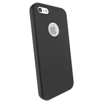 Hülle für Apple iPhone 5/5S/SE - Personalisierte Gravur - Schwarz