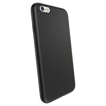 Hülle für Apple iPhone 6/6S - Personalisierte Gravur - Schwarz