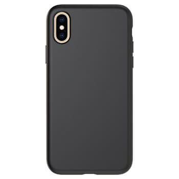 Picasee Apple iPhone X/XS Liquid case - Personalisierte Gravur - Schwarz