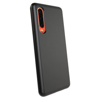 Hülle für Huawei P30 - Personalisierte Gravur - Schwarz