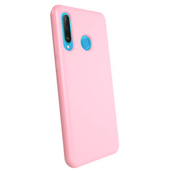 Hülle für Huawei P30 Lite - Personalisierte Gravur - Rosa