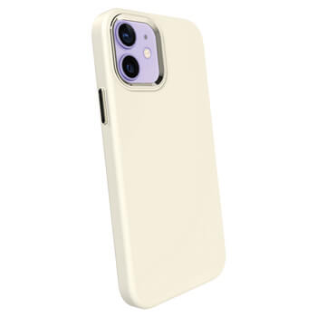 Hülle für Apple iPhone 12 - Personalisierte Gravur - Beige