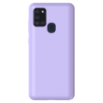 Picasee Samsung Galaxy A21s Liquid case - Personalisierte Gravur - Lila