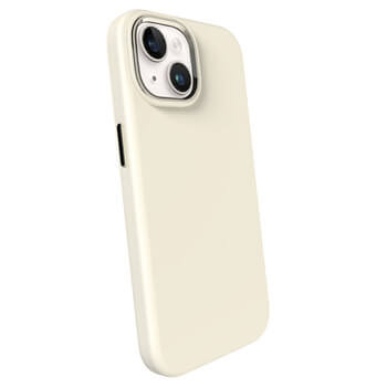 Hülle für Apple iPhone 14 - Personalisierte Gravur - Beige