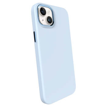 Hülle für Apple iPhone 14 Plus - Personalisierte Gravur - Blau