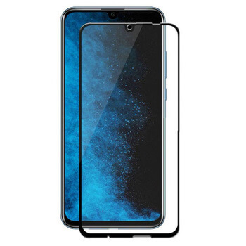 Gehärtetes 3D Schutzglas mit Rahmen für Honor 10 Lite - schwarz