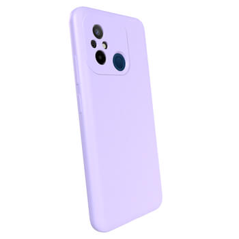 Hülle für Xiaomi Redmi 12C - Personalisierte Gravur - Lila