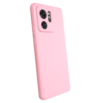 Hülle für Motorola Edge 40 - Personalisierte Gravur - Rosa