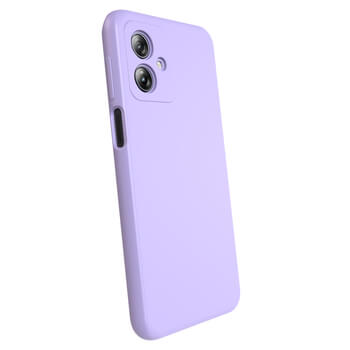 Hülle für Motorola Moto G54 5G - Personalisierte Gravur - Lila