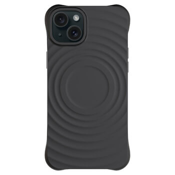 Picasee Apple iPhone 15 Plus Shock-proof case s MagSafe - Personalisierte Gravur - Schwarz