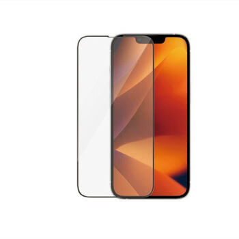 3x gehärtetes 3D Schutzglas mit Rahmen für Apple iPhone 16 Plus - schwarz