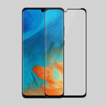 Picasee gehärtetes 3D Schutzglas mit Rahmen für Huawei P30 Lite - schwarz