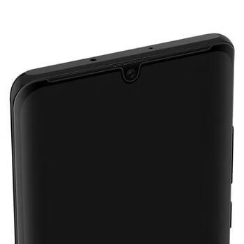 3x Picasee gehärtetes 3D Schutzglas mit Rahmen für Huawei P30 Lite - schwarz - 2+1 gratis