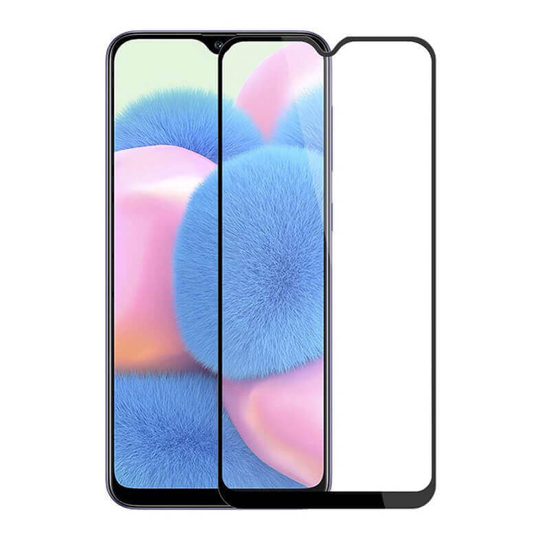 Picasee gehärtetes 3D Schutzglas mit Rahmen für Samsung Galaxy A54 5G A546B - schwarz